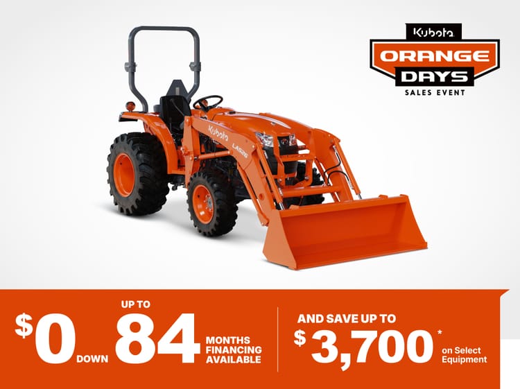 Save on Select L2502 Series Tractors