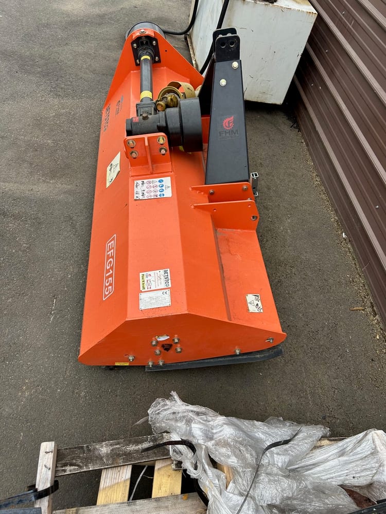 EFG155 Flail Mower.  Like New!