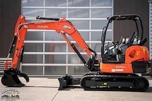 Excavator Kubota KX040 W/6WAY BLADE
